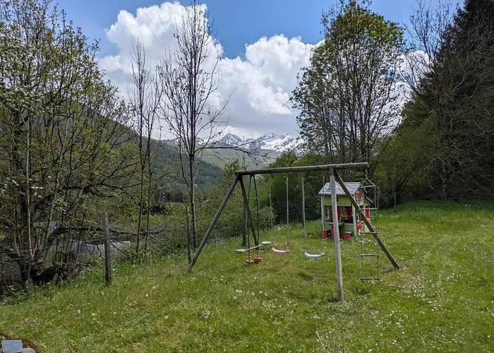 Maison Typique 10 Pers. Avec Wifi, Jardin Et Terrasse, A 5 Min De Loudenvielle - Fr-1-695-58 度假居 Avajan